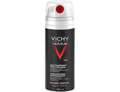VICHY HOMME DEO AEROSOL 72H 150 ML - Farmastop