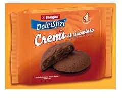 BIAGLUT DOLCISFIZI CREMI' AL CIOCCOLATO RIPIENI DI CREMA AL CACAO 160 G - Farmastop