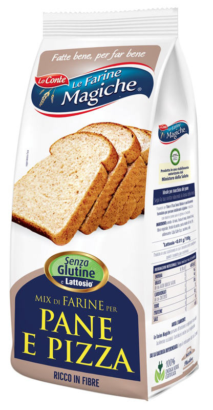 IPAFOOD MIX PER PANE E PIZZA SENZA GLUTINE 500 G - Farmastop