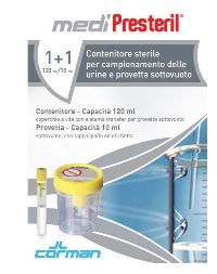CONTENITORE URINA + PROVETTA MEDIPRESTERIL - Farmastop