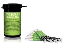 STRISCE MISURAZIONE GLICEMIA ONETOUCH SELECT PLUS 25 STRISCE - Farmastop