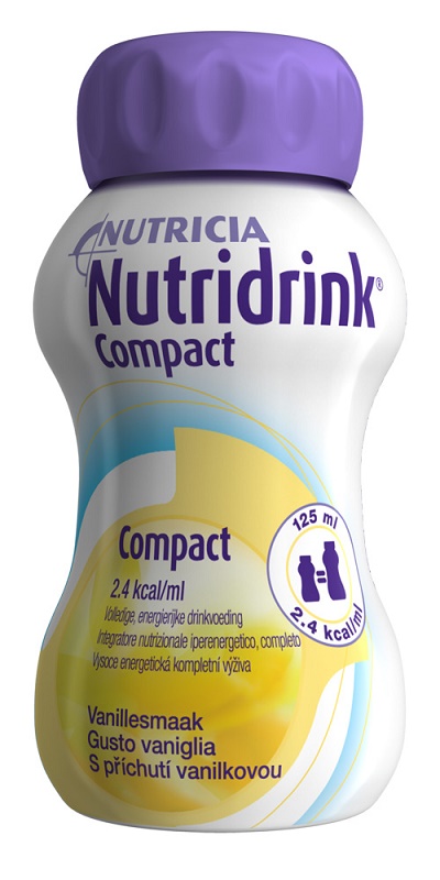 NUTRIDRINK COMPACT VANIGLIA 125 ML 4 PEZZI - Farmastop
