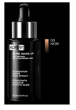 KORFF CURE MAKE UP FONDOTINTA GOCCE 03 NOIX 30 ML - Farmastop