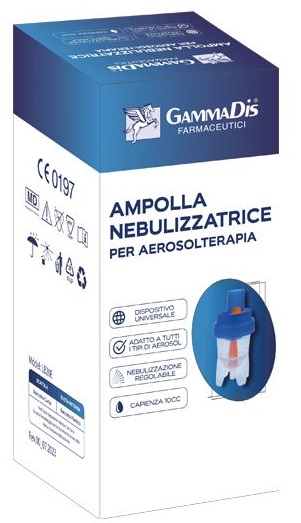 AMPOLLA AEROSOL PLASTICA GAMMADIS 1 PEZZO - Farmastop