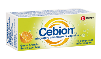 CEBION EFFERVESCENTE VIT C SENZA ZUCCHERO 10 COMPRESSE - Farmastop