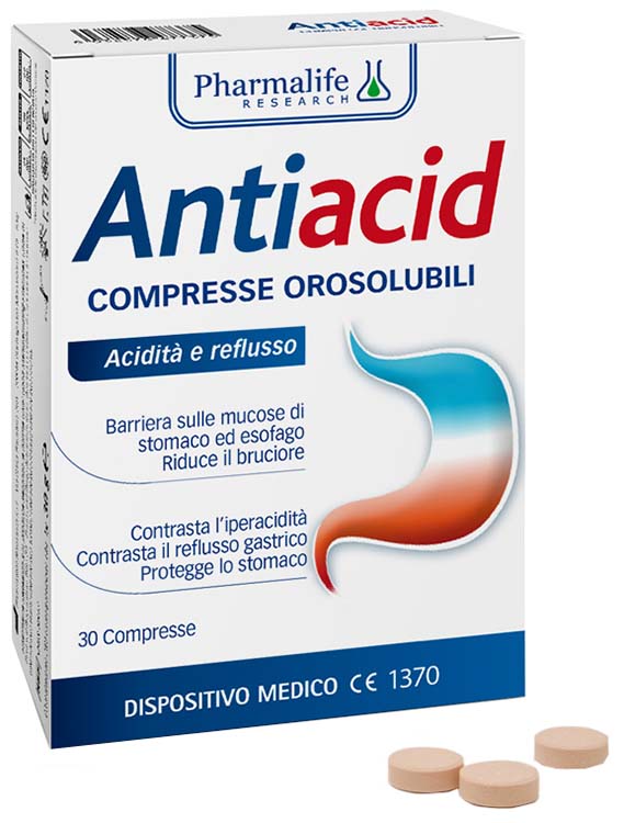 ANTIACID 30 COMPRESSE OROSOLUBILI - Farmastop