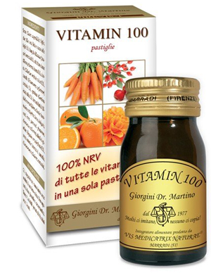 VITAMIN 100 60 PASTIGLIE - Farmastop