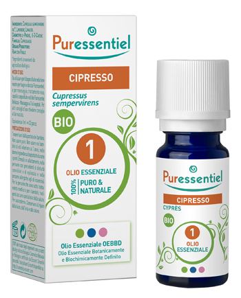 PURESSENTIEL OLIO ESSENZIALE CIPRESSO BIO 10 ML - Farmastop