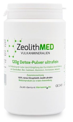 ZEOLITE MED DETOX POLVERE 120 G - Farmastop