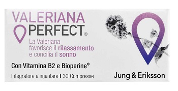 VALERIANA PERFECT JUNG & ERIKSSON 30 COMPRESSE - Farmastop