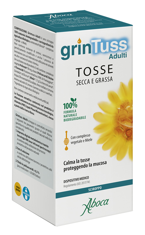 GRINTUSS ADULTI SCIROPPO 180 G - Farmastop