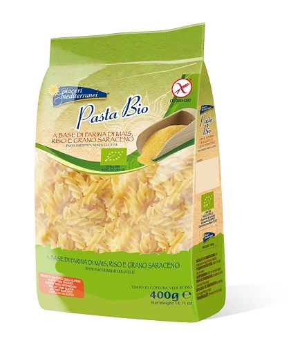 PIACERI MEDITERRANEI FUSILLI BIO 400 G - Farmastop