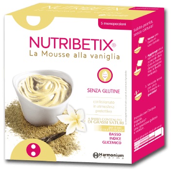 NUTRIBETIX MOUSSE VANIGLIA 5 PEZZI - Farmastop