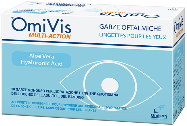 GARZE OFTALMICHE OMIVIS 20 PEZZI - Farmastop