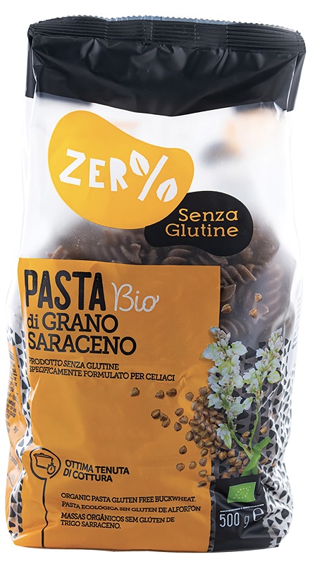 ZERO% GLUTINE FUSILLI GRANO SARACENO BIO 500 G - Farmastop