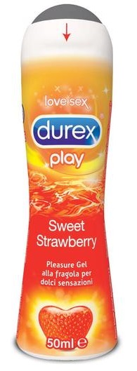 DUREX FRAGOLA GEL LUBRIFICANTE 50 ML - Farmastop