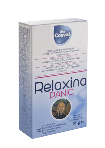 RELAXINA PANIC 20 CAPSULE - Farmastop