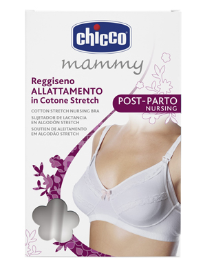 CHICCO MAMMY REGGISENO COTONE ALLATTAMENTO BIANCO 3C - Farmastop