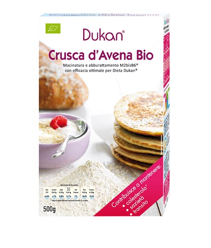 DUKAN CRUSCA AVENA BIO 500 G - Farmastop