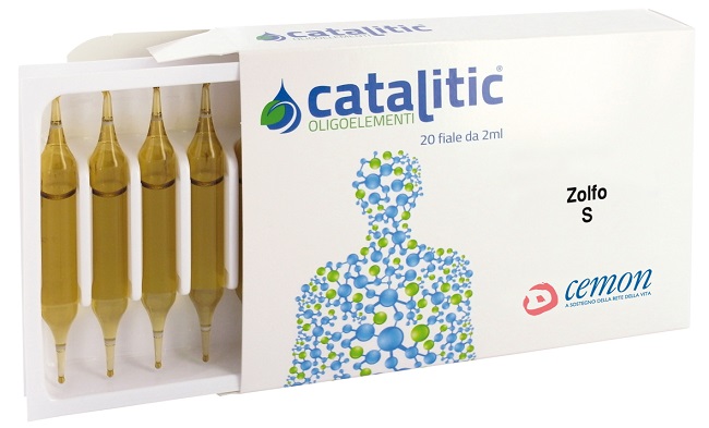 CATALITIC OLIGOELEMENTI ZOLFO S 20 AMPOLLE - Farmastop