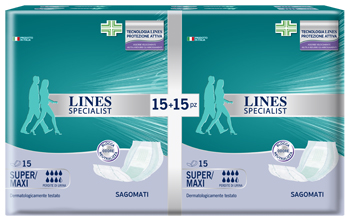 LINES SPECIALIST SAGOMATO MAXI 30 PEZZI - Farmastop