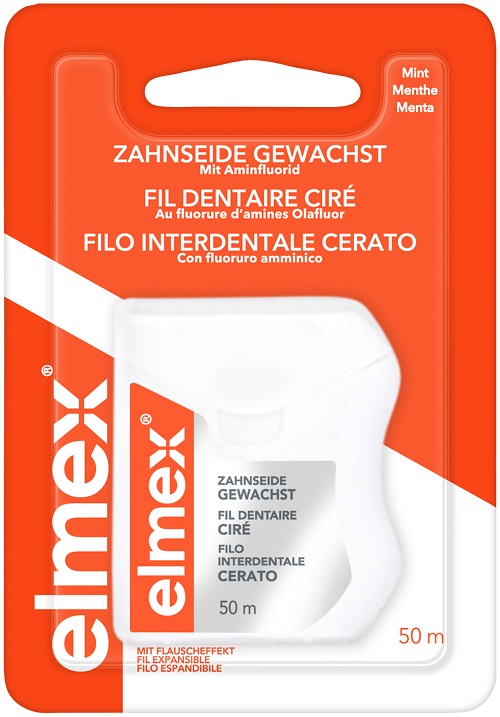ELMEX FILO INTERDENTALE CERATO 50 METRI - Farmastop