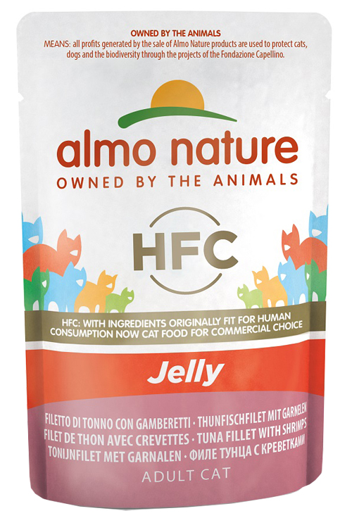 CLASSIC GATTO CON TONNO E GAMBERETTI JELLY - Farmastop