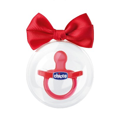CHICCO GOMMOTTO ROSSO IN SILICONE 0-6 MESI - Farmastop