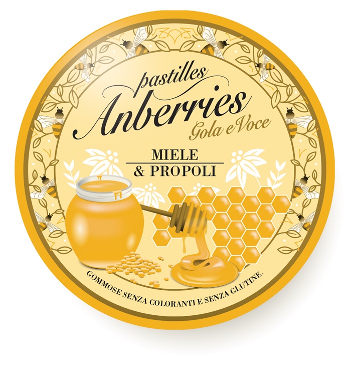ANBERRIES MIELE PROPOLI 55 G - Farmastop