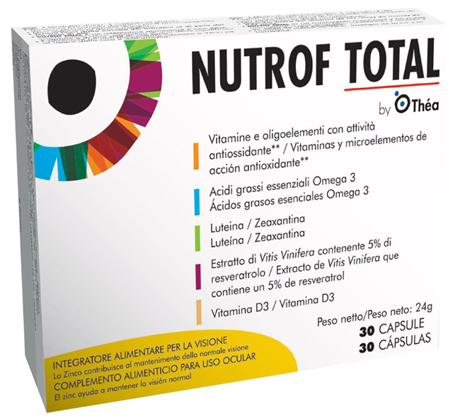NUTROF TOTAL 30 CAPSULE - Farmastop