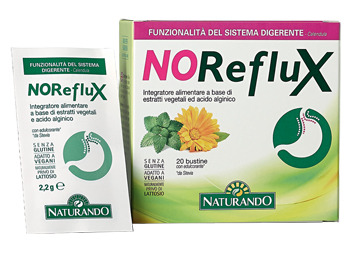 NOREFLUX INTEGRATORE ALIMENTARE 20 BUSTINE - Farmastop