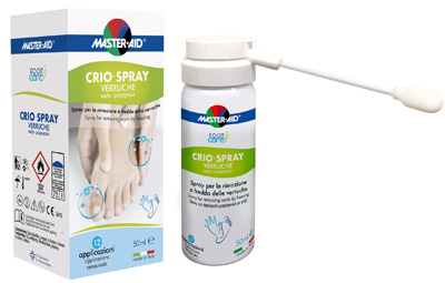 MASTER-AID FOOT CARE CRIO SPRAY VERRUCHE 50 ML - Farmastop