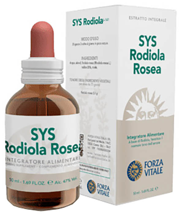 SYS RODIOLA ROSEA GOCCE 50 ML - Farmastop
