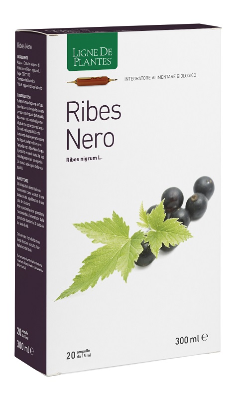 RIBES NERO BIOLOGICO 20 AMPOLLE BEVIBILI DA 15 ML - Farmastop