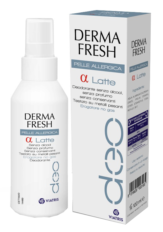 DERMAFRESH PELLI ALLERGICHE ALFA LATTE 100 ML - Farmastop