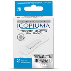 CEROTTO ICOPIUMA TRASPARENTE MEDIO 20 PEZZI - Farmastop