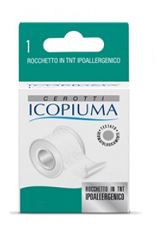 CEROTTO IN ROCCHETTO ICOPIUMA TESSUTO NON TESSUTO CARTA 2,5X500 CM - Farmastop