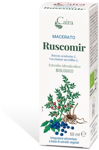 CAIRA RUSCOMIR MACERATO IDROALCOLICO BIO GOCCE 50 ML - Farmastop