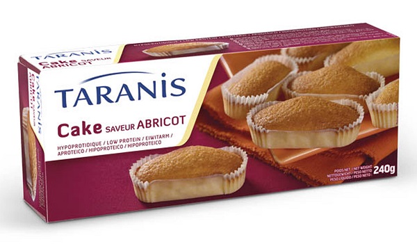 TARANIS TORTINA ALBICOCCA 6 X 40 G - Farmastop