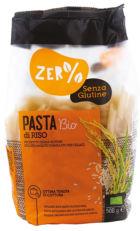 ZERO% GLUTINE PASTA RISO PENNE SENZA GLUTINE BIO 500 G - Farmastop