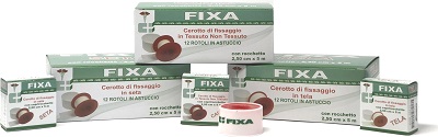 CEROTTO TELA FIXA CM 2,5X5 CON ROCCHETTO - Farmastop