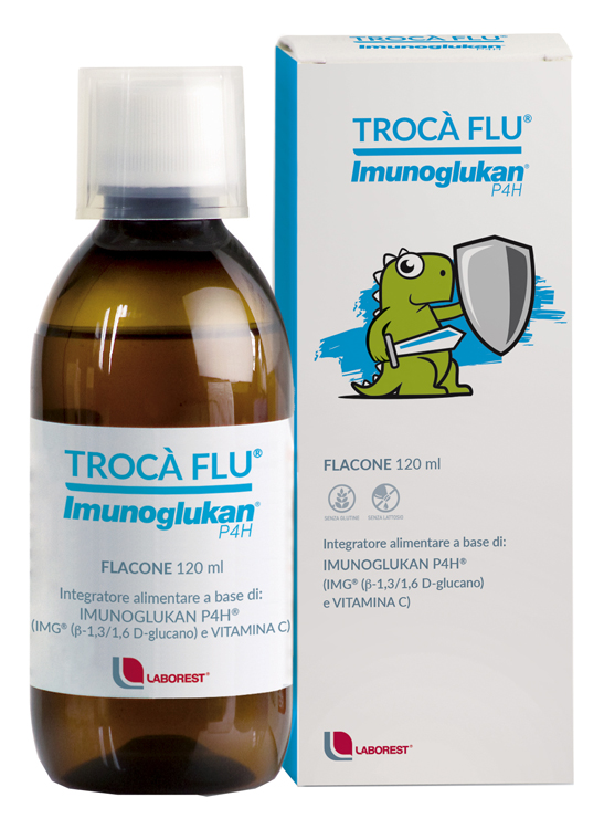 TROCA' FLU' IMUNOGLUKAN FLACONE 120 ML - Farmastop