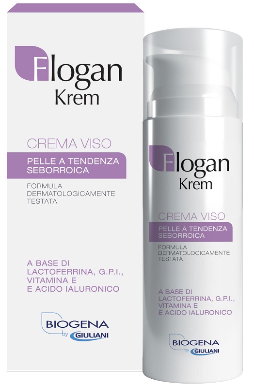 FLOGANKREM CREMA VISO PELLE TENDENZA SEBORROICA 50 ML - Farmastop