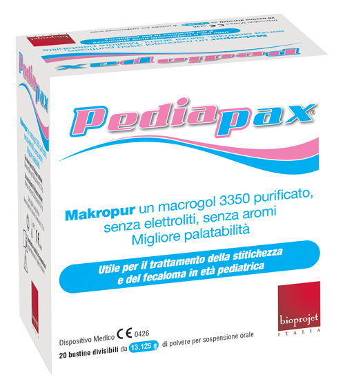 PEDIAPAX POLVERE 20 BUSTINE 13,125 G - Farmastop