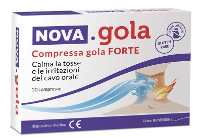 NOVA GOLA COMPRESSA GOLA FORTE 20 COMPRESSE - Farmastop