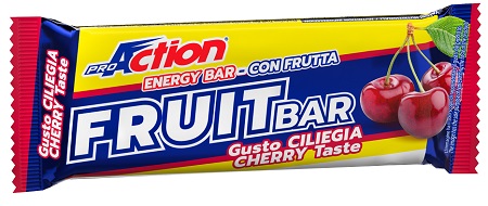 PROACTION FRUIT BAR BARRETTA ENERGETICA ALLA CILIEGIA 40 G - Farmastop