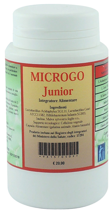 MICROGO JUNIOR 30 CAPSULE - Farmastop