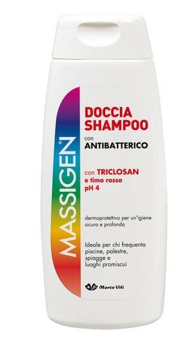 MASSIGEN DOCCIA SHAMPOO ANTIBATTERICO 200 ML - Farmastop