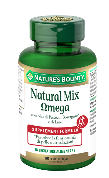 NATURAL MIX OMEGA 60 PERLE - Farmastop