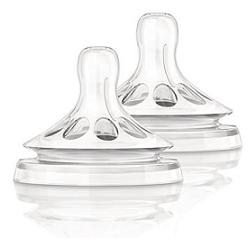 AVENT TETTARELLA NATURAL FLUSSO ABBONDANTE 4 FORI 2 PEZZI - Farmastop